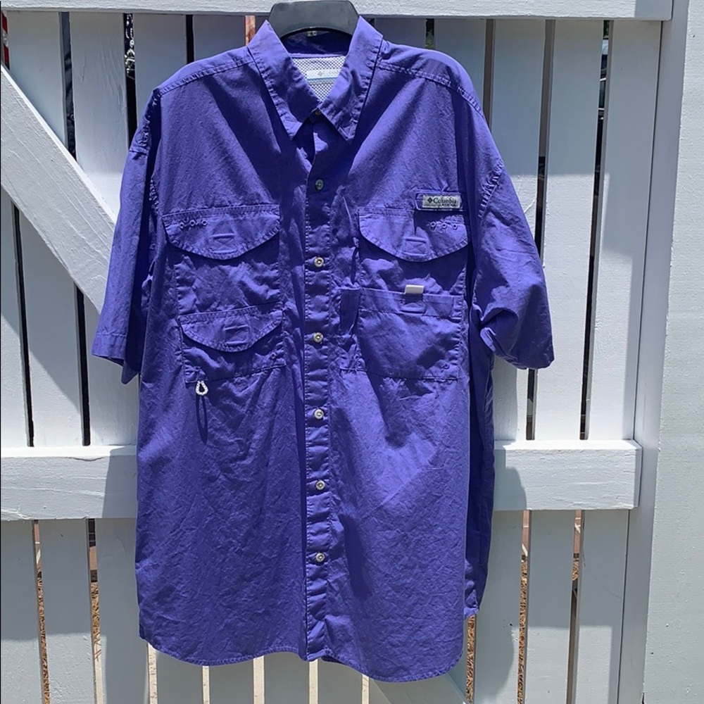 Columbia performance fishing gear shirt